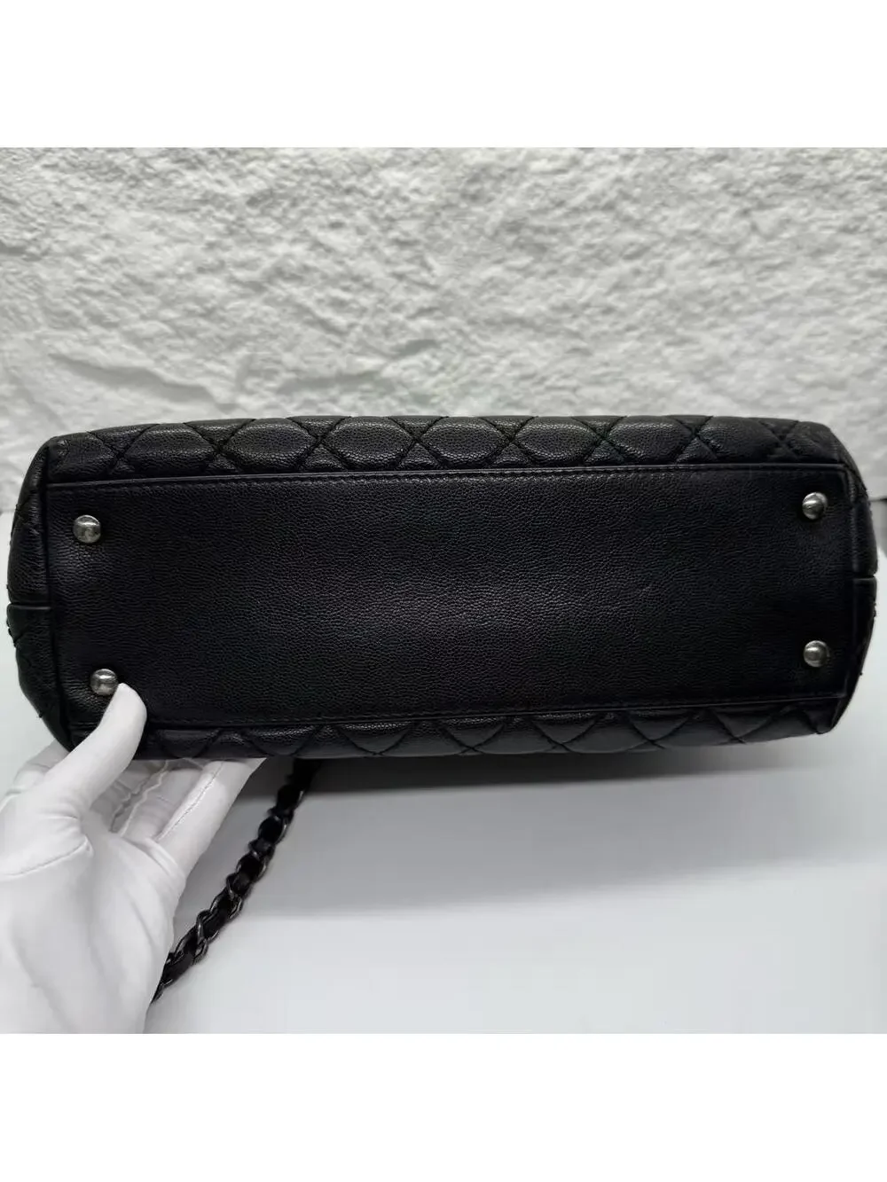 Chanel Coco Handle Medium Black Caviar #307984C37B